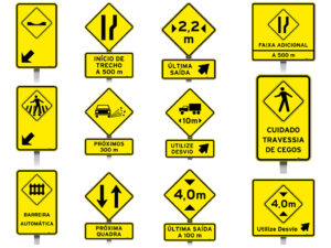 Informações complementares às Placas De Advertência