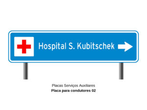 Placas Serviços Auxiliares Placa para condutores 02